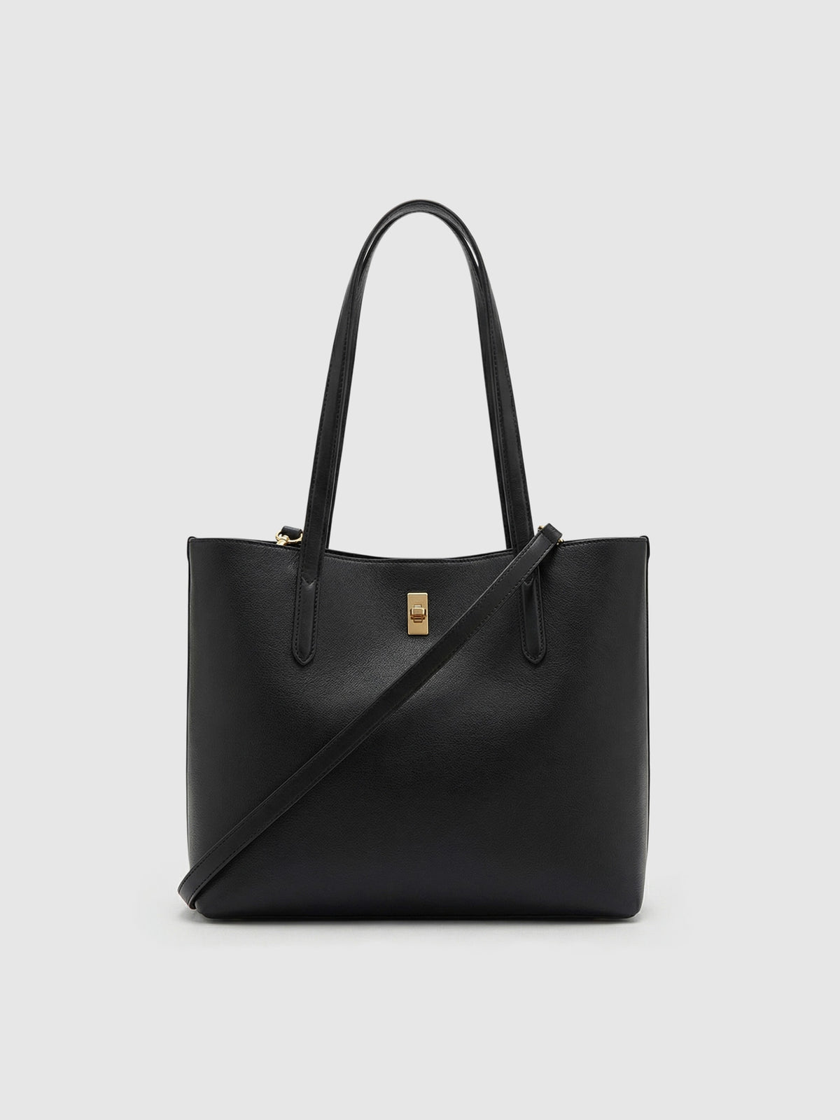 Minimal Leather Tote