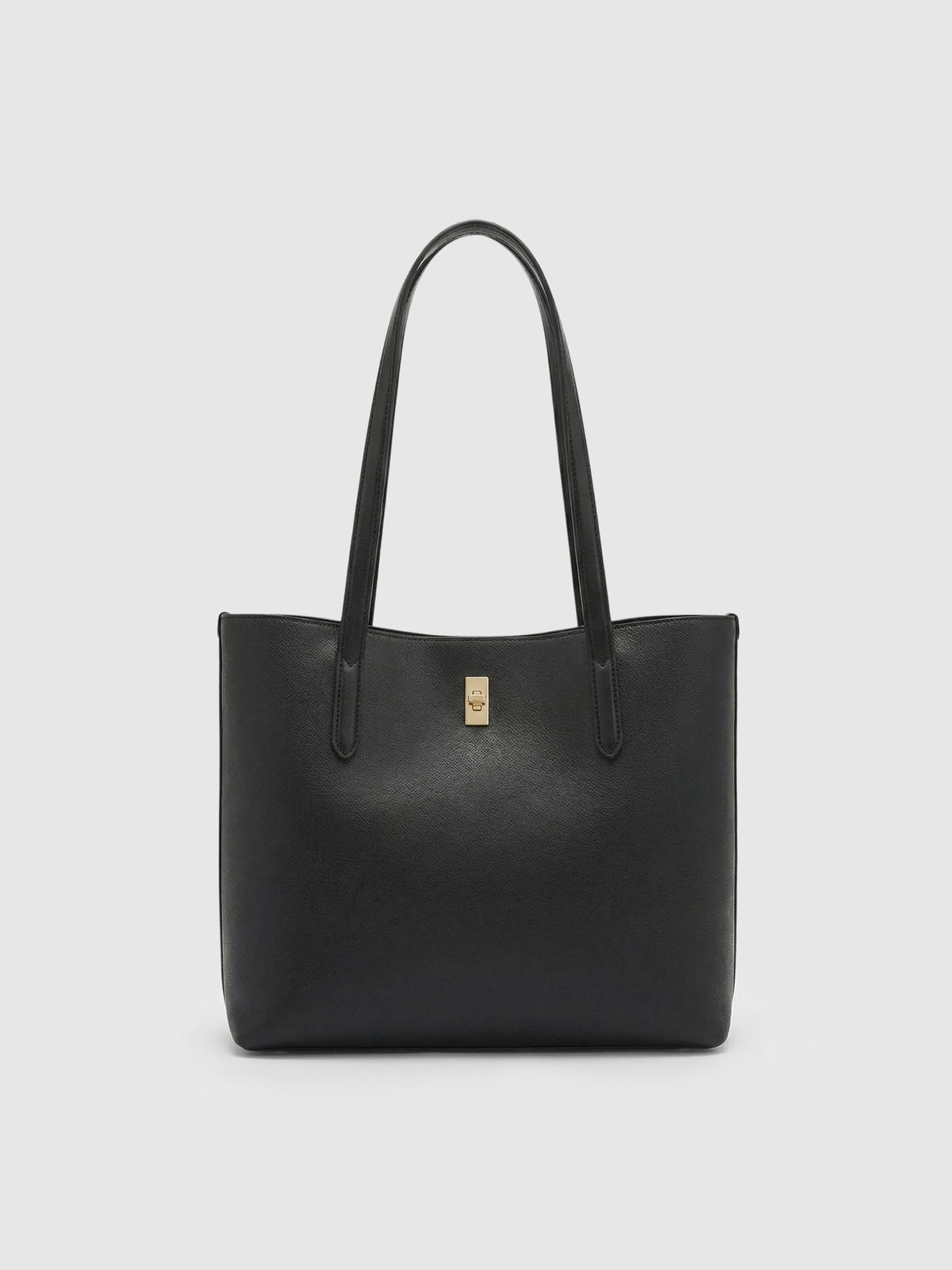 Minimal Leather Tote