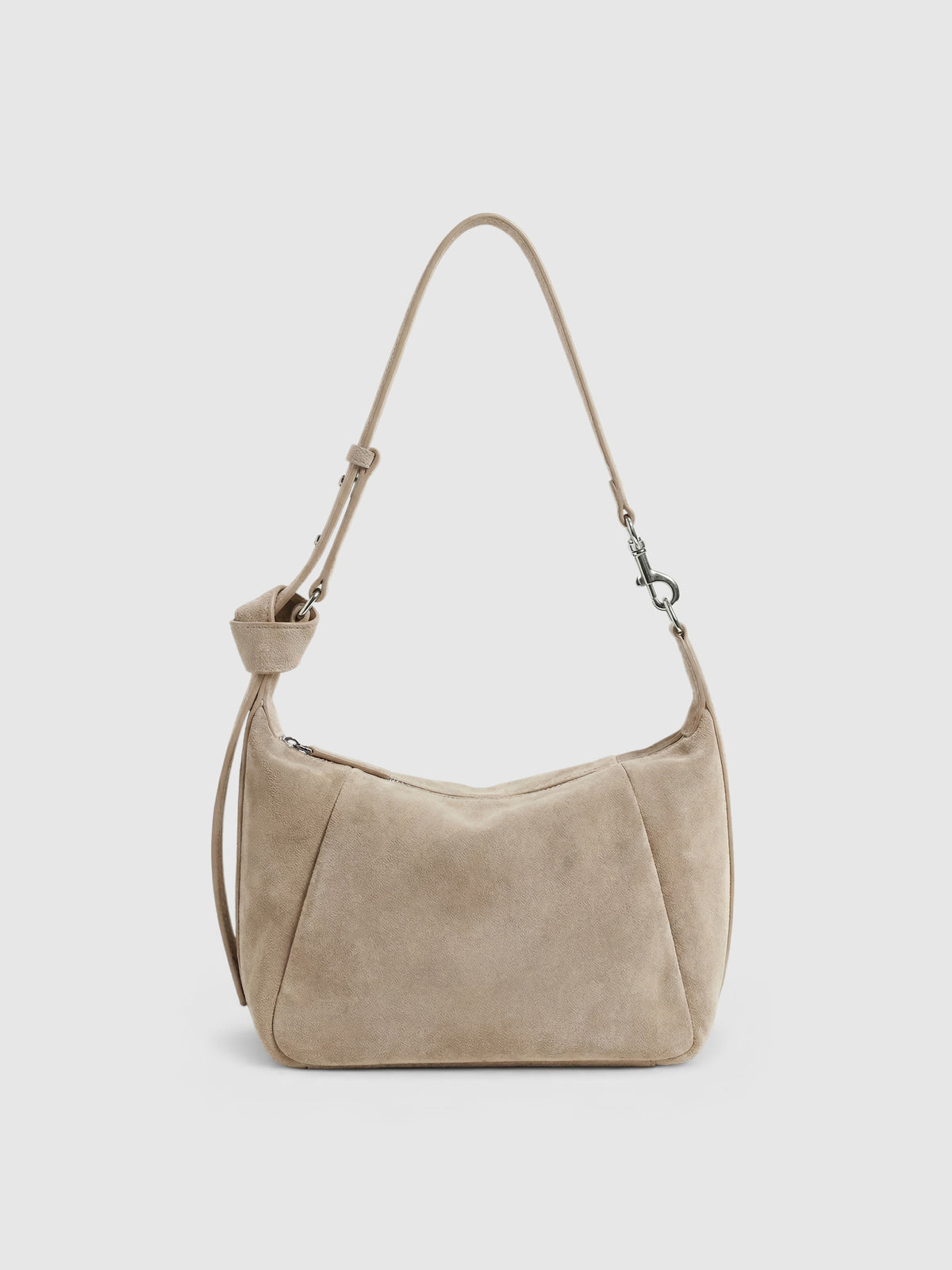 Suede Crossbody Bag
