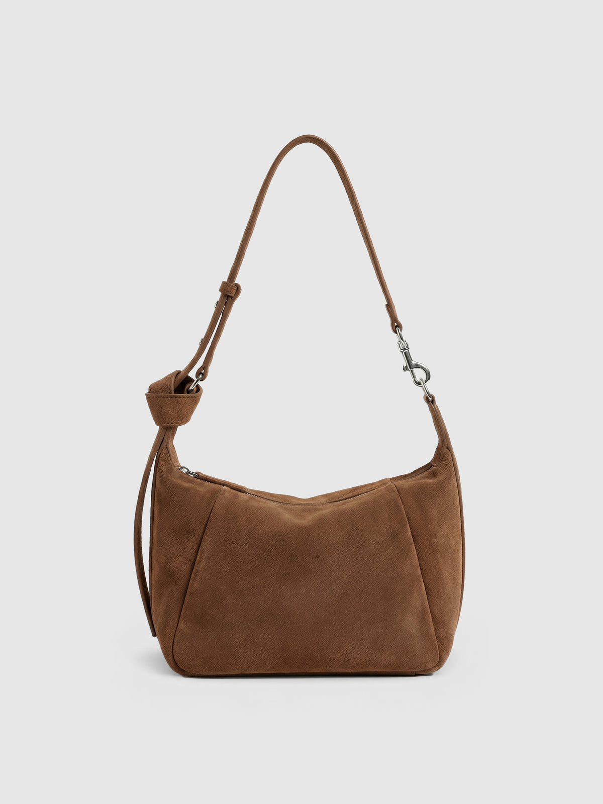 Suede Crossbody Bag