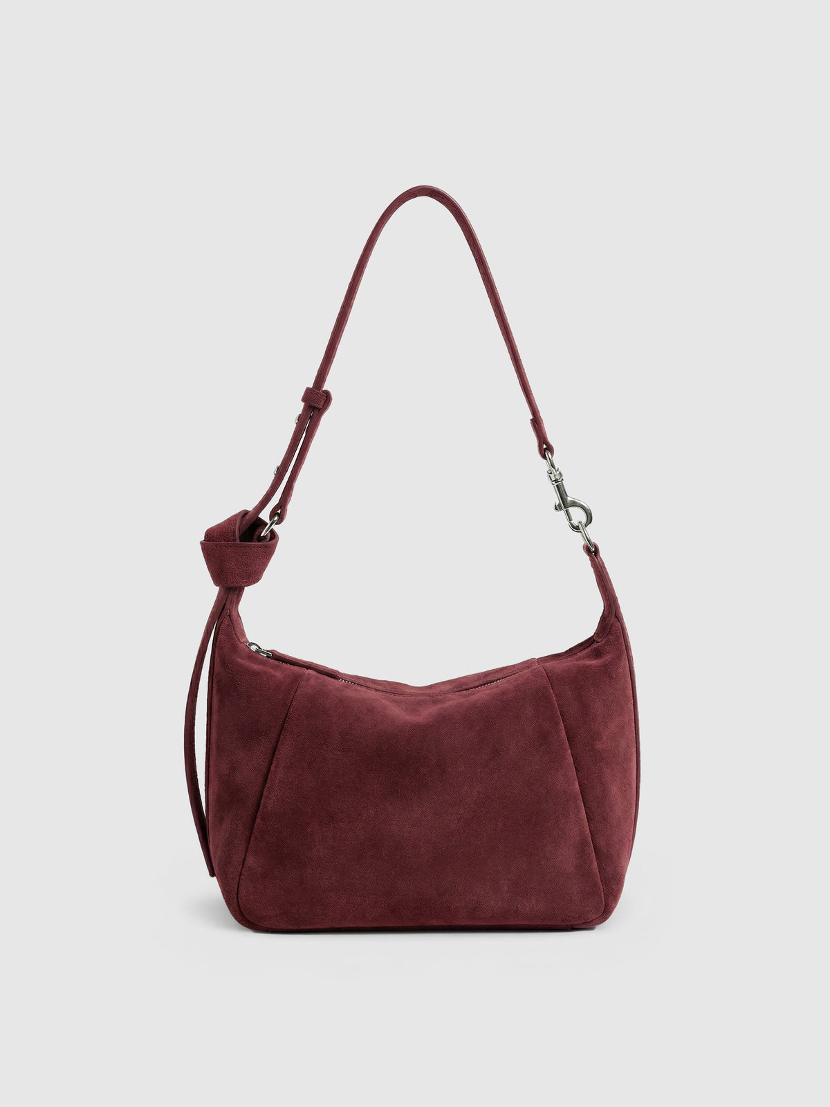 Suede Crossbody Bag